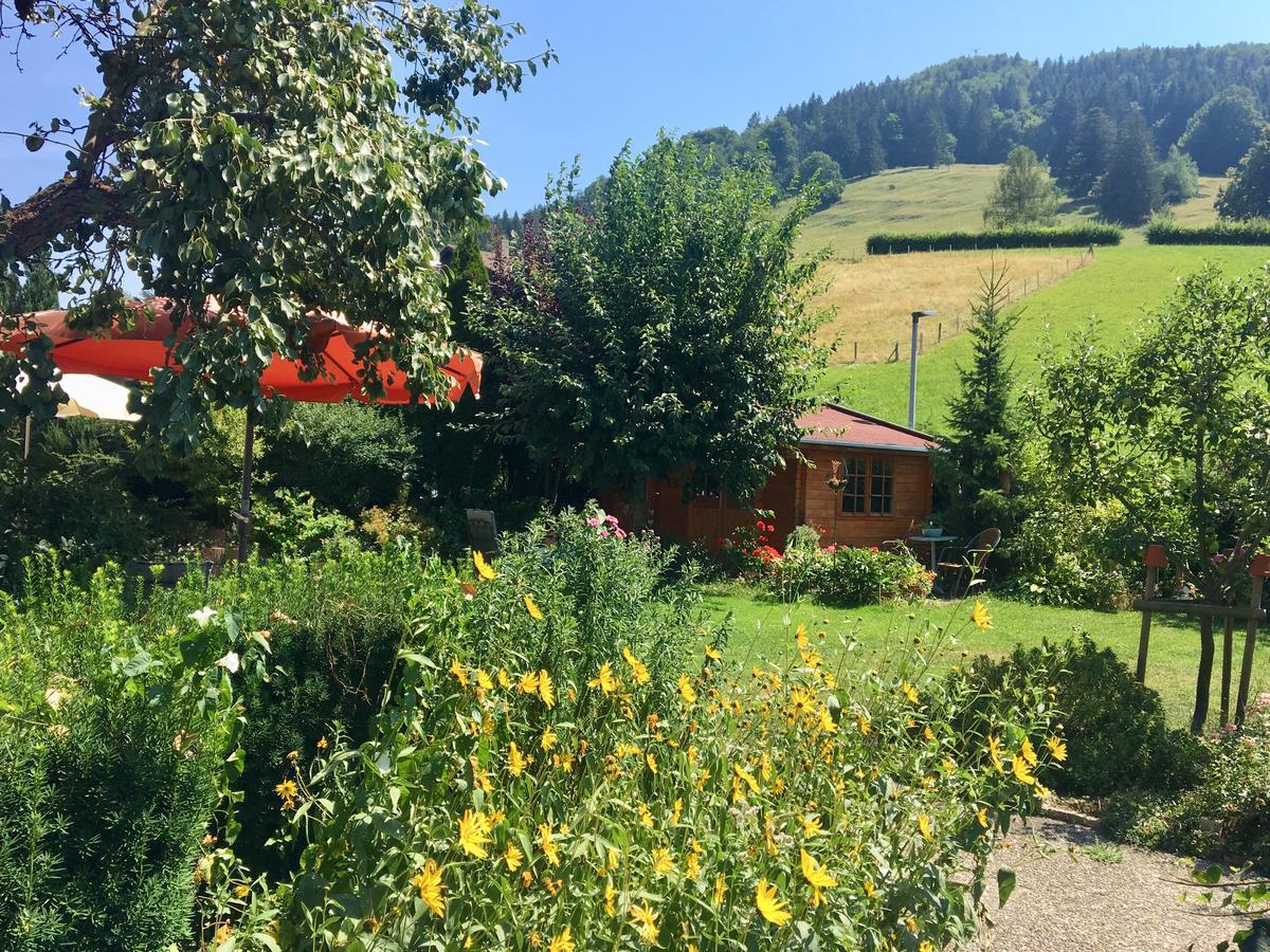 Sonnenhof - Ferienwohnung Oberstaufen Eksteriør bilde