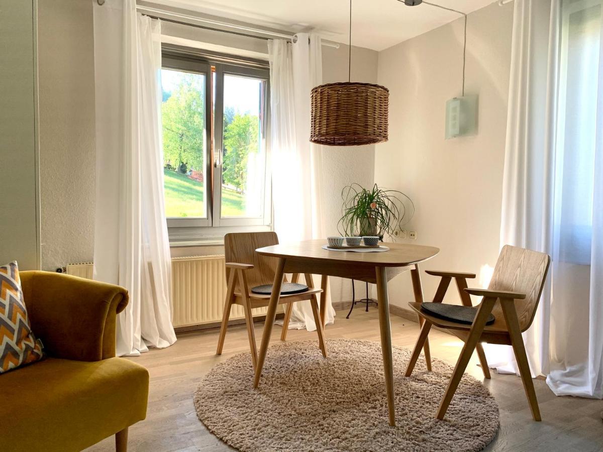 Sonnenhof - Ferienwohnung Oberstaufen Eksteriør bilde